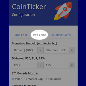 Configuration Two Coins